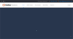 Desktop Screenshot of gomaxsolutions.com